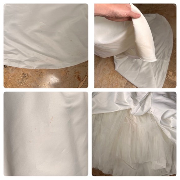 Oleg Cassini Embroidered Wedding Dress - Picture 14 of 16